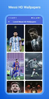 Ronaldo Messi Fake Video Call android App screenshot 0