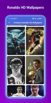 Ronaldo Messi Fake Video Call android App screenshot 1