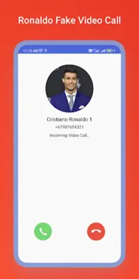 Ronaldo Messi Fake Video Call android App screenshot 5